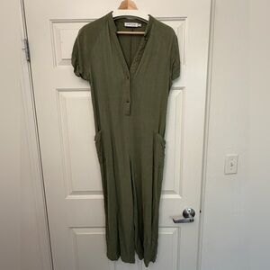 Petal & Pup Olive Jumpsuit